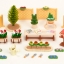 สวนพักผ่อนที่เต็มไปด้วยต้นไม้และดอกไม้สวยงามนานาชนิด ซิลวาเนียนแท้ Garden Set : Sylvanian Families