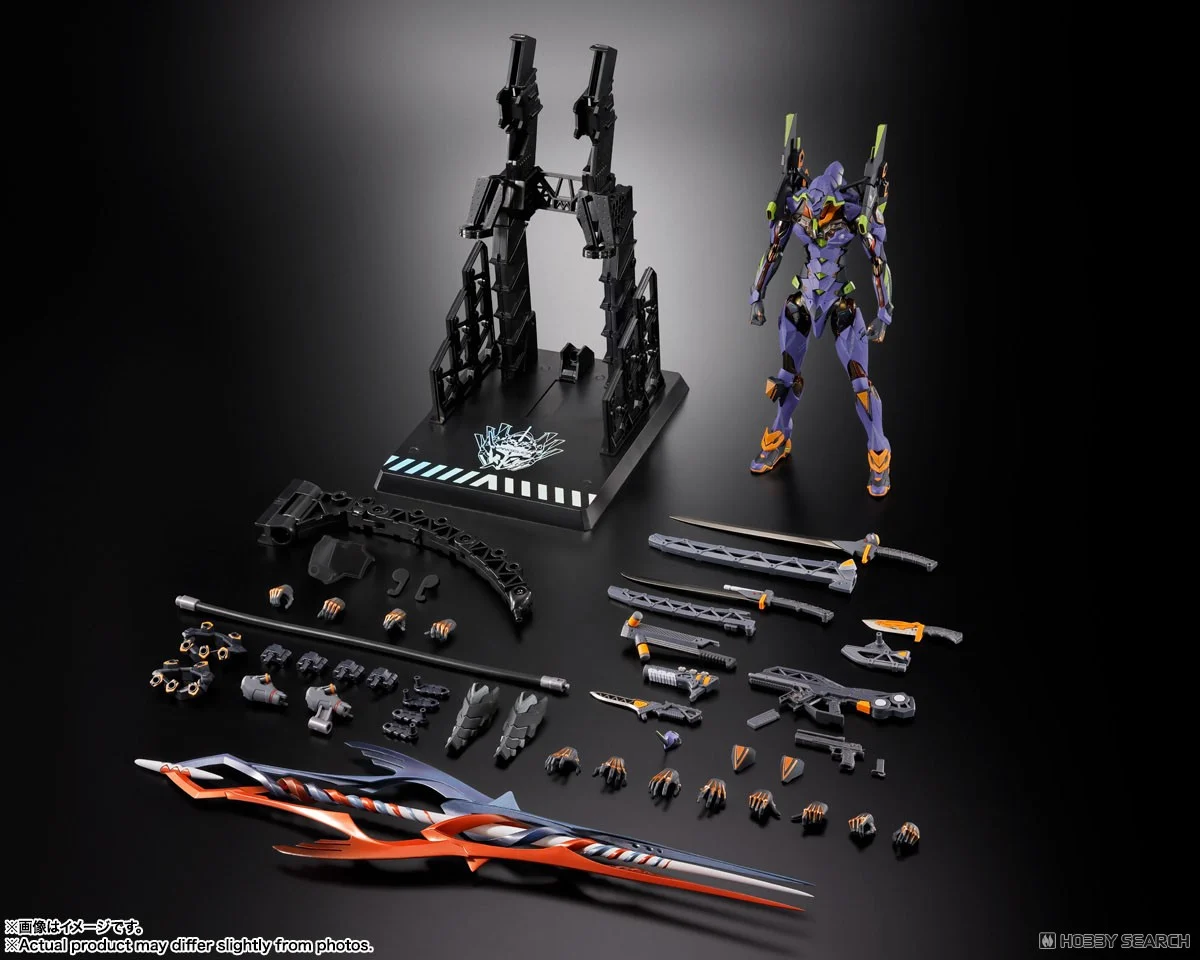 <Preorderปิดรับวันที่ 8/7/2025 มัดจำ 1400 บาท 4573102676337 METAL BUILD EVANGELION TEST TYPE-01 30th with the spear of Gaius
