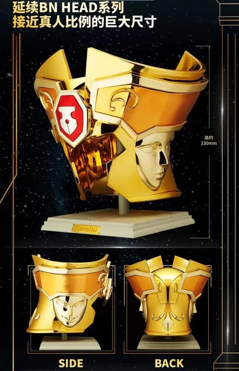 <preorder ปิดรับวันที่ 31/10/2024> เปิดรับPreorder มัดจำ 2500 บาท BN HEAD COLLECTION SAINT SEIYA GEMINI