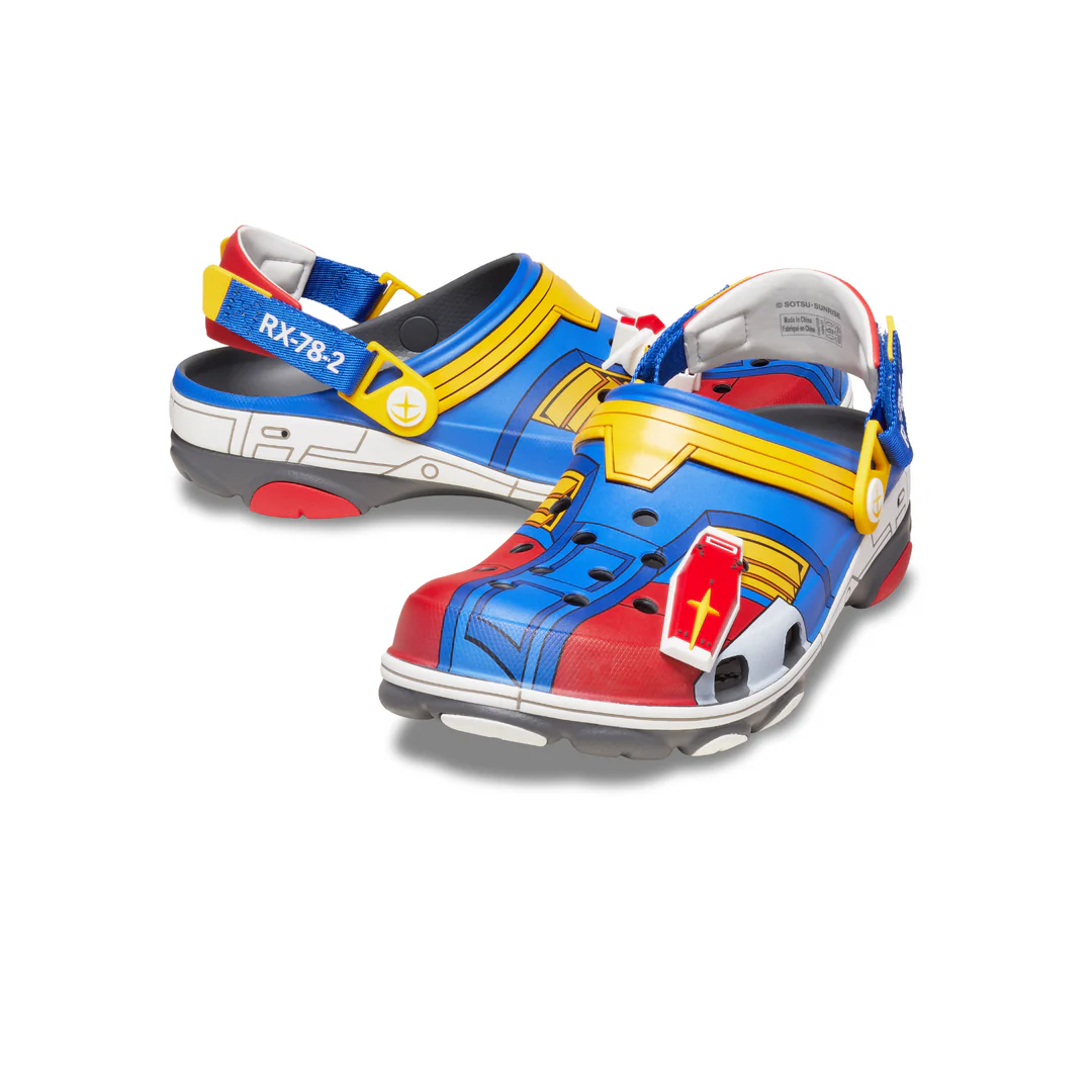 กันดั้ม Sotsu Sunrise Crocs All-Terrain Gundam Clog Casual Shoes (M13)
