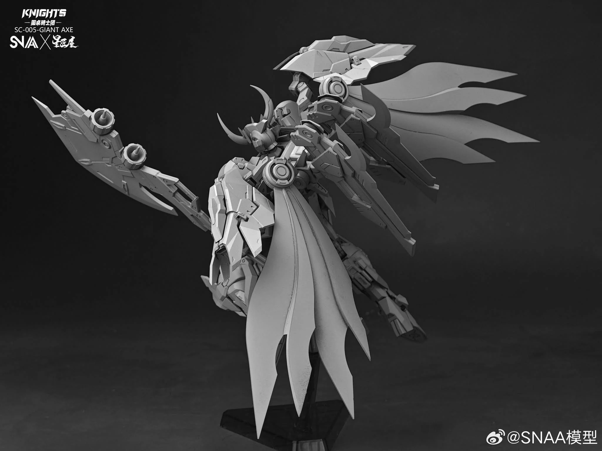 (Preorder ปิดรับที่ 4 คิว ) เปิดรับPreorder มัดจำ 50 บาท โมจีน SNAA 1/144 Lancelot