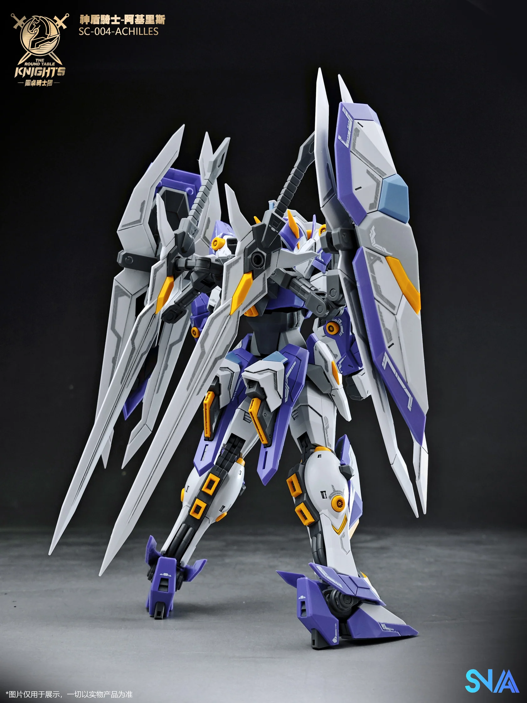 Original SNAA Super Nova Beyond Exquisite BE 1/144 The Round Table Knights Aegis Knight SC-004-Achilles