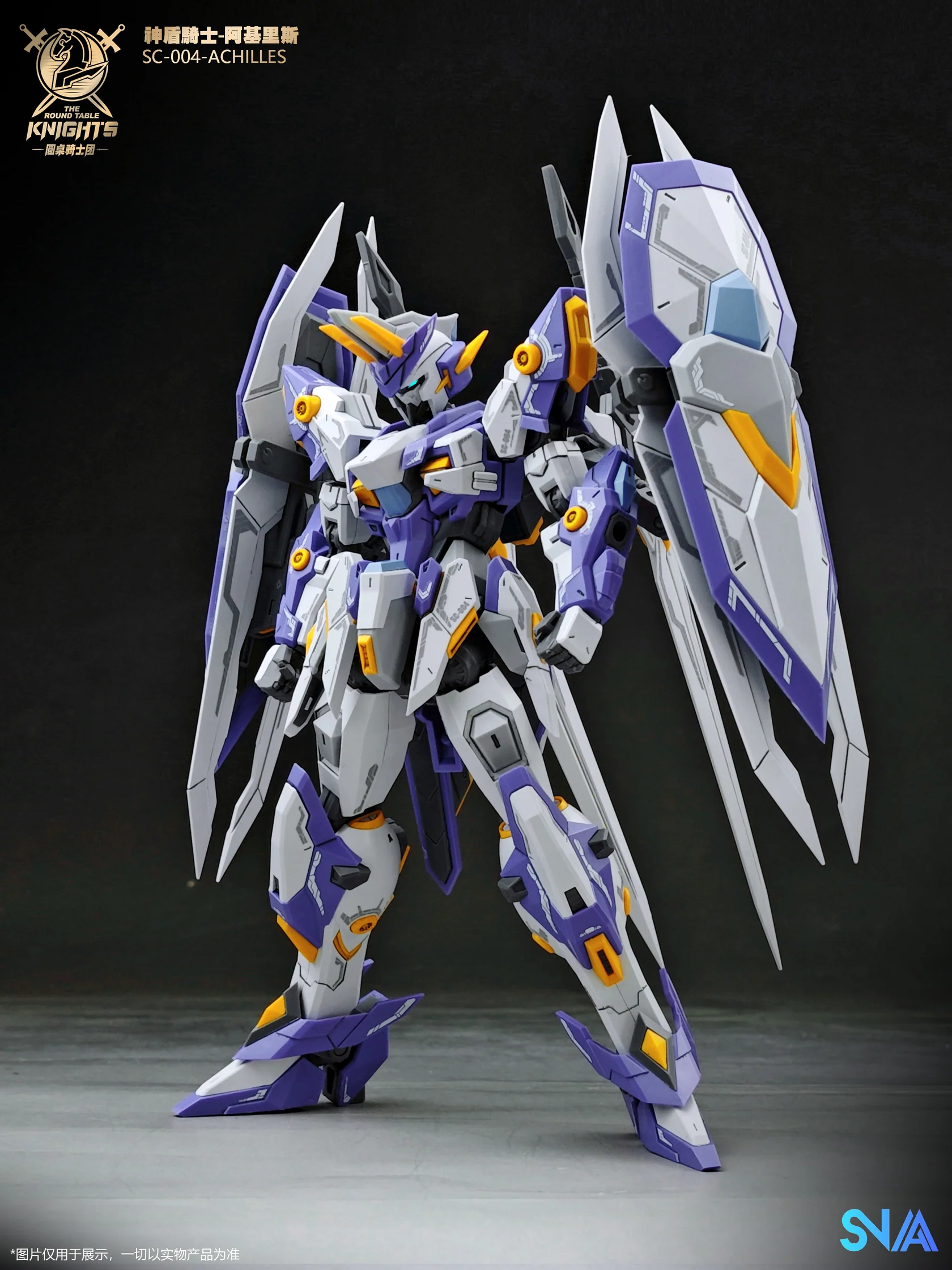 Original SNAA Super Nova Beyond Exquisite BE 1/144 The Round Table Knights Aegis Knight SC-004-Achilles