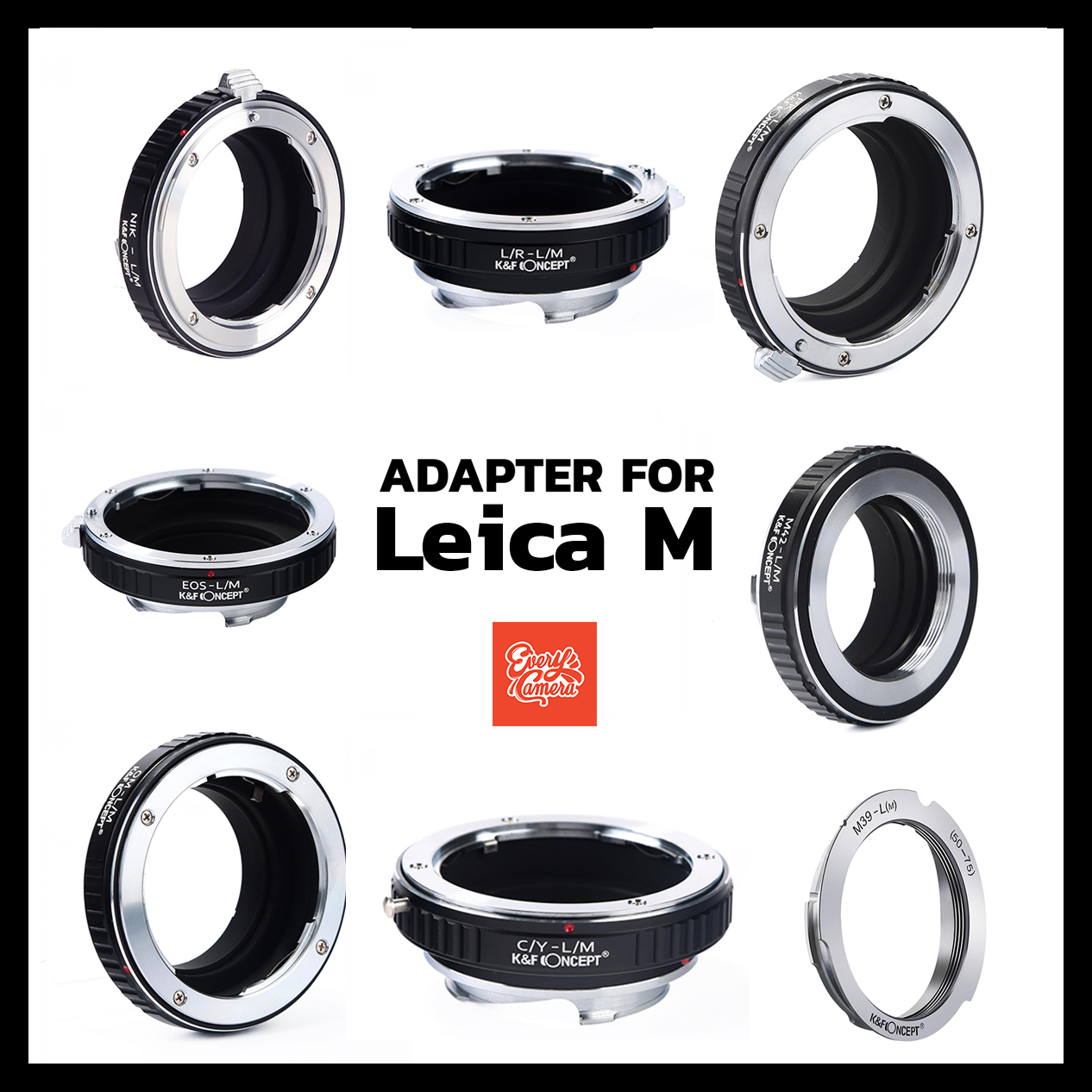 その他 TECHART LM-EA7 K&amp;Fconcept M42-LeicaM K&F Concept Lens fit LM-EA7 for Adapter for Canon EOS EF